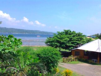 オーシャンビューのレストラン