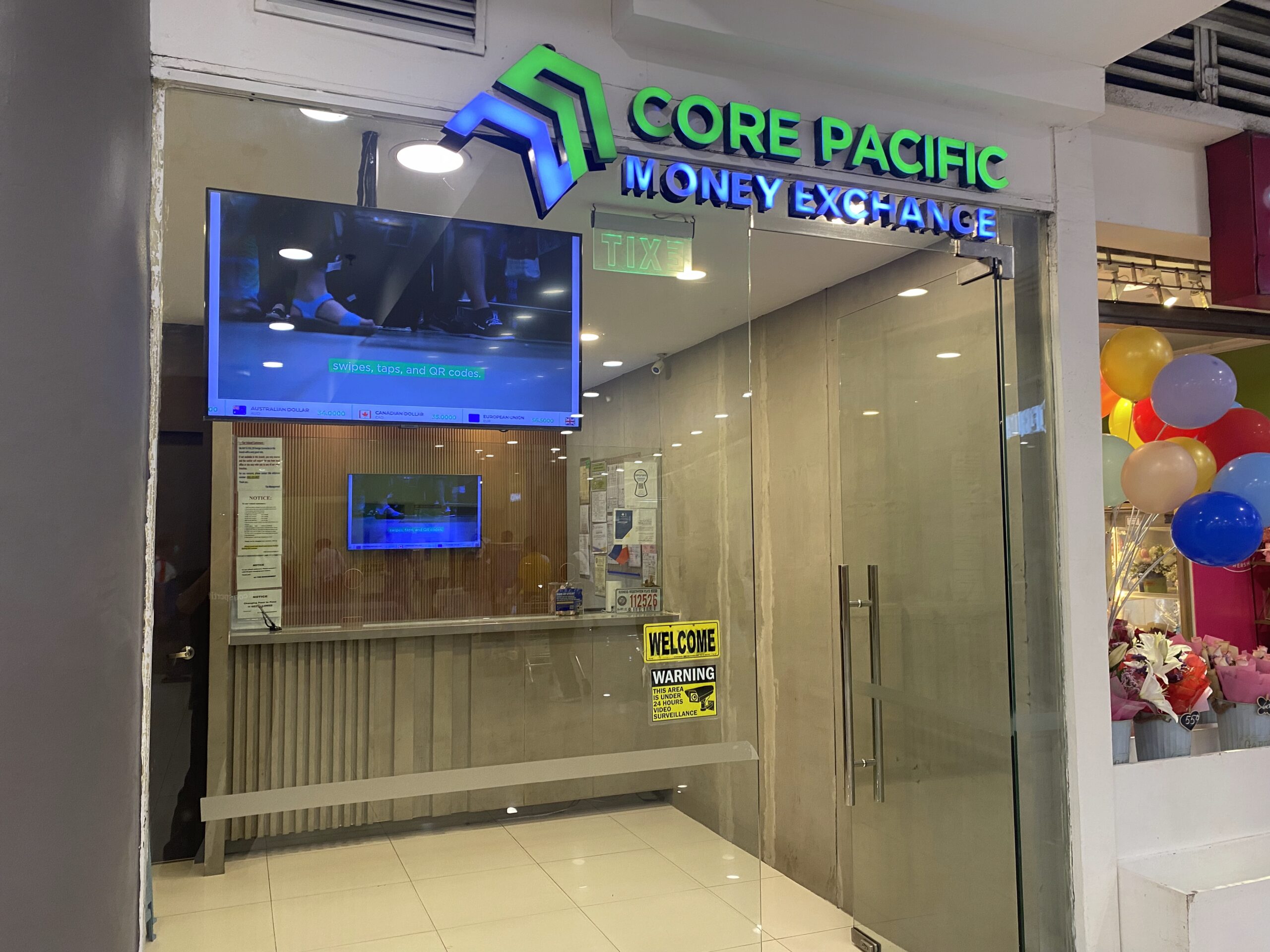 ダバオのおすすめ両替所 CORE PACIFIC MONEY EXCHANGER