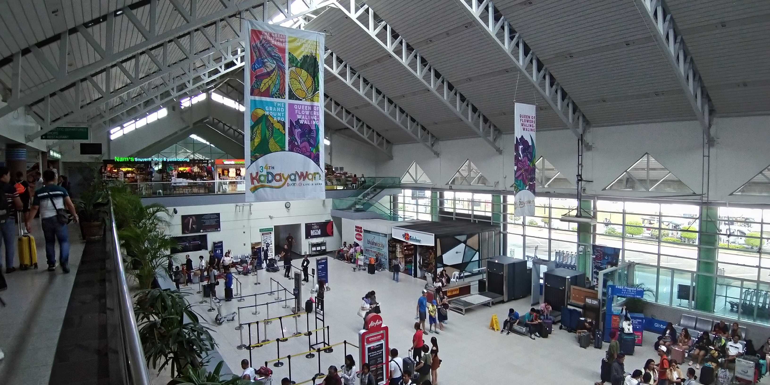 【News】ダバオ国際空港 毎日31便を運航 | ダバオッチ