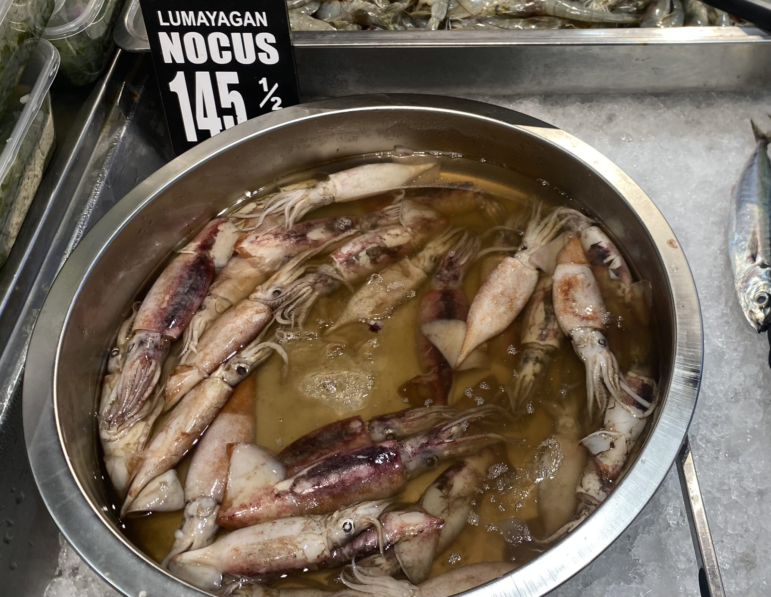 スーパー 魚 イカ