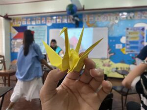 日比文化祭り 折り紙