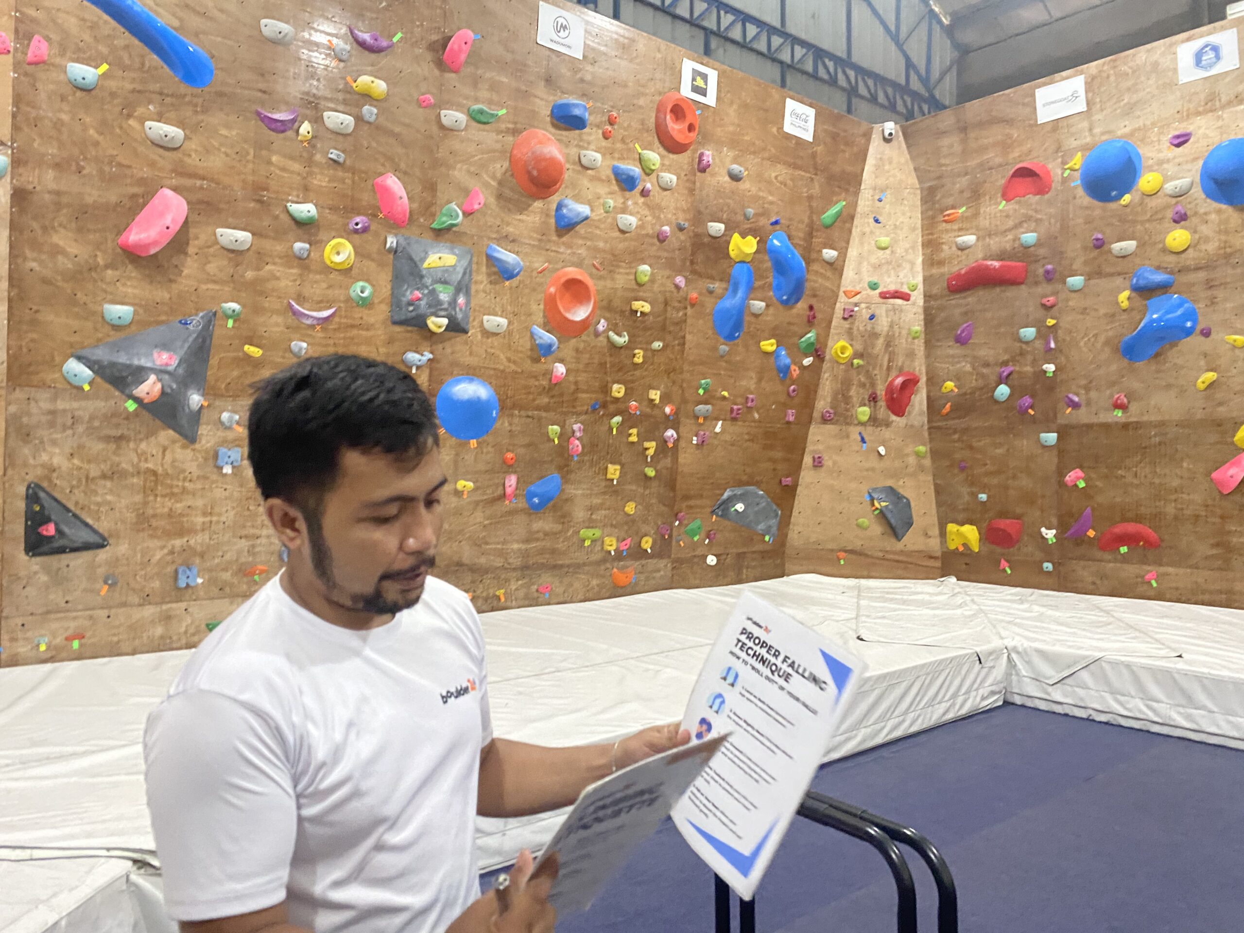 ボルダリング インストラクション