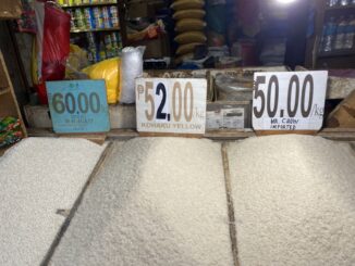 市場　お米