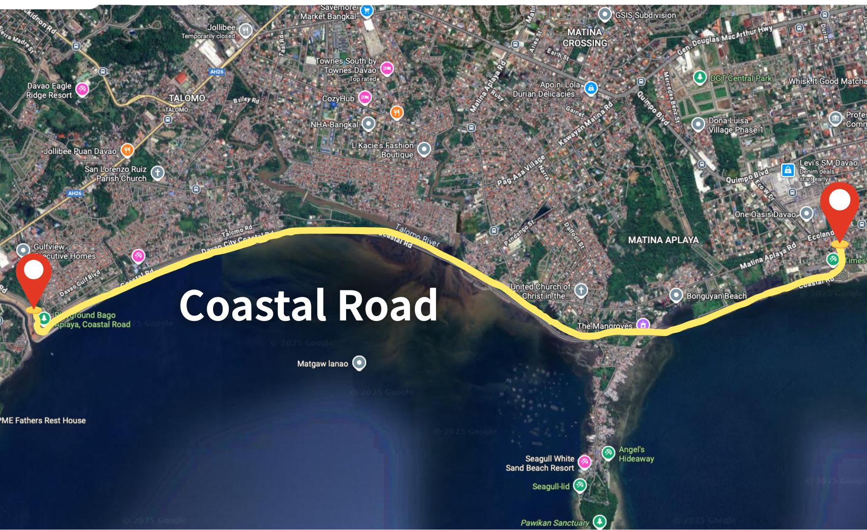 Coastal Road ランニング