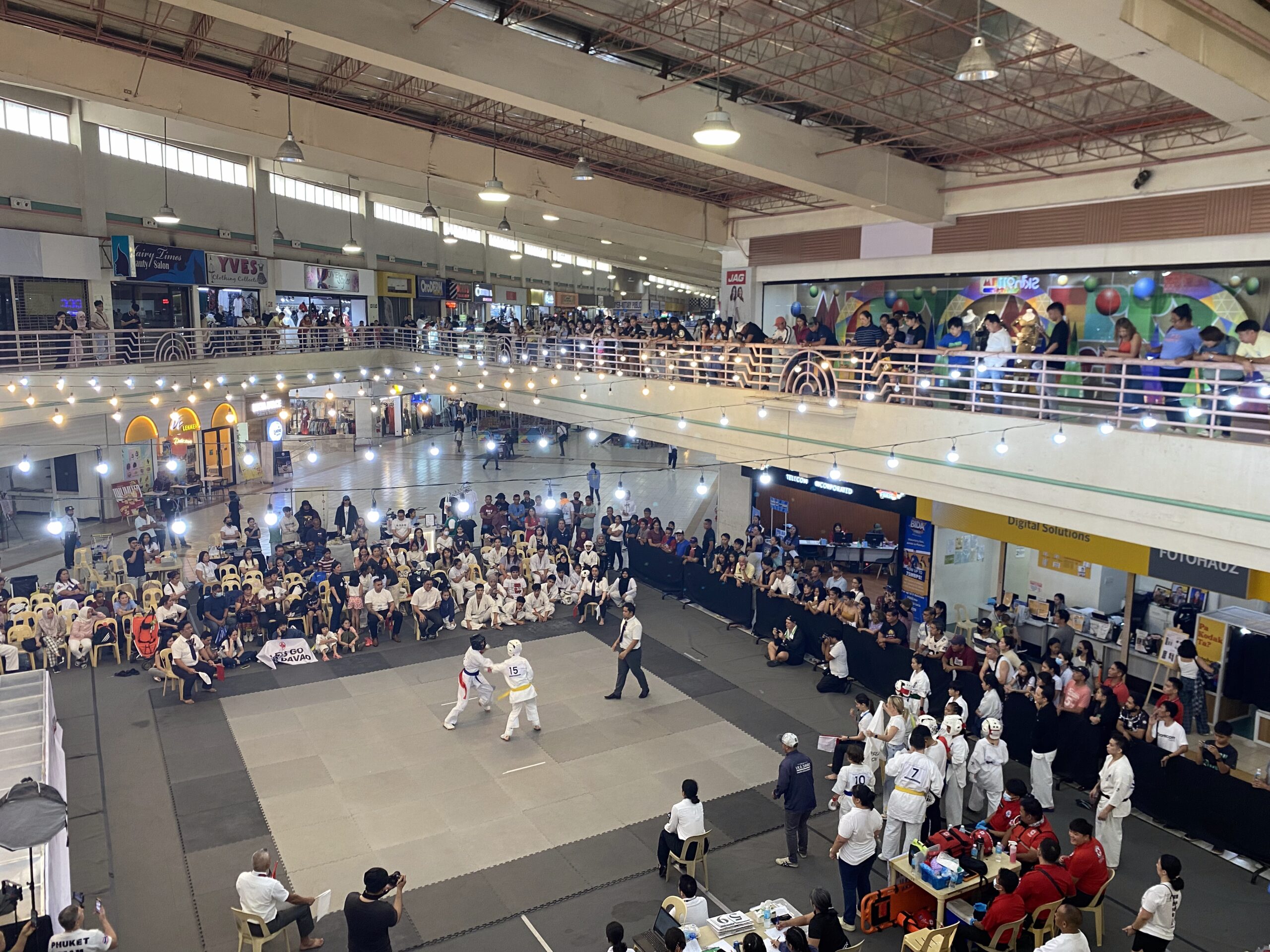 極真空手大会　会場の様子