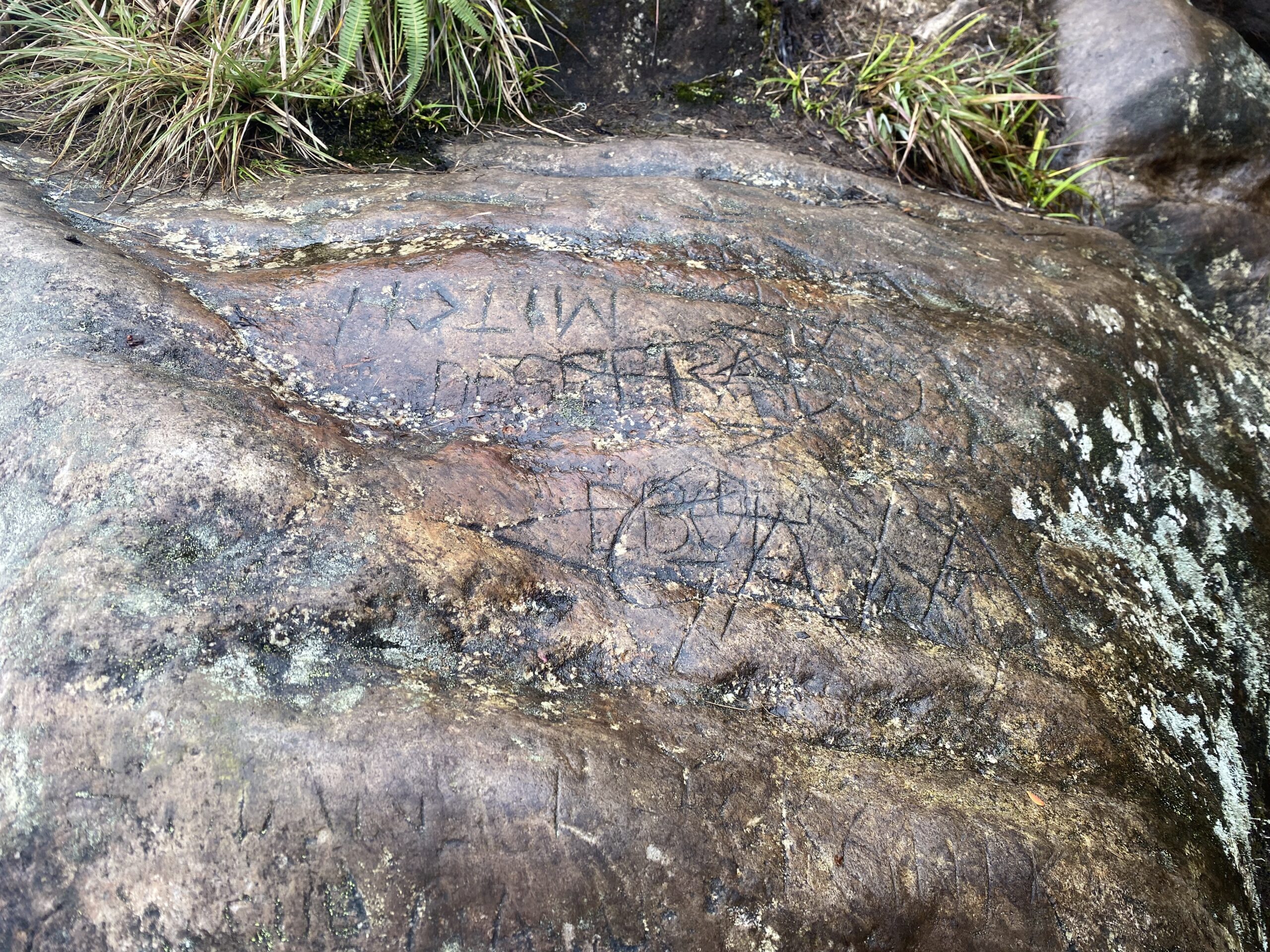 キタングラッド山　登山　景色