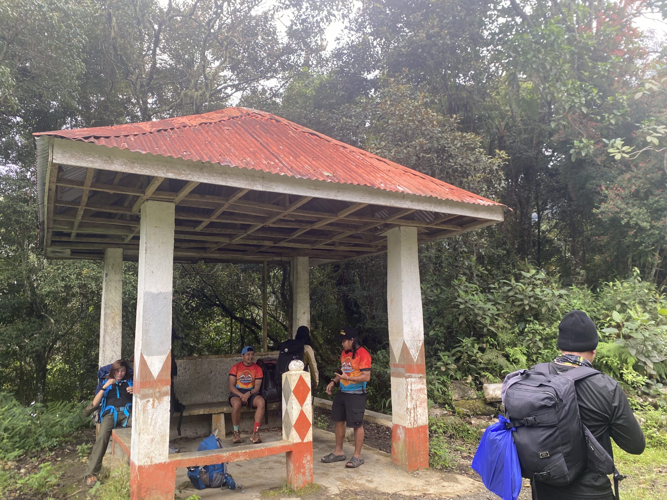 キタングラッド山　休憩ポイント