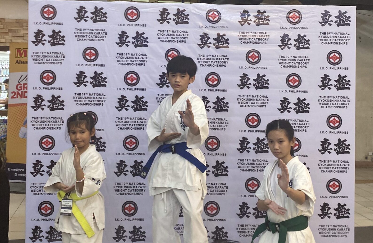 極真空手全国大会　表彰式