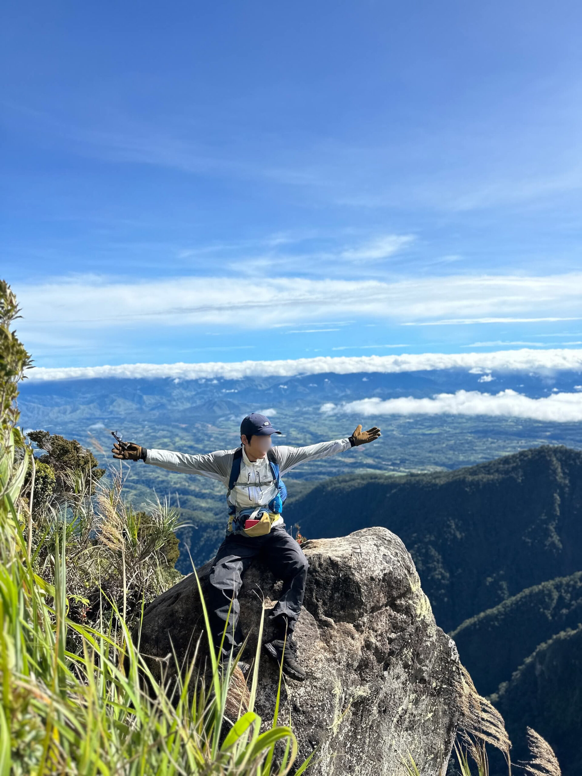 キタングラッド山 登山 景色