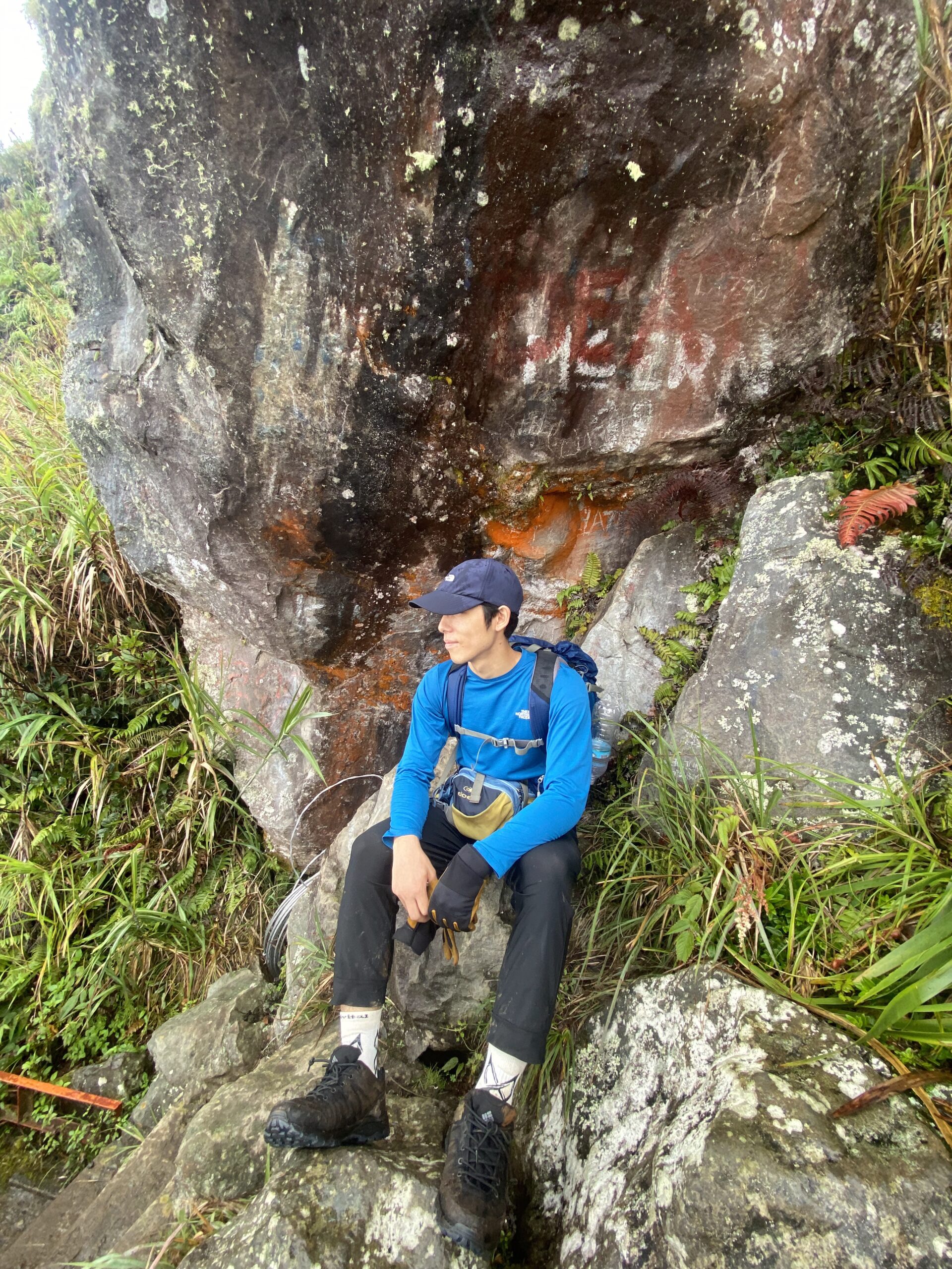 キタングラッド山　登山　景色