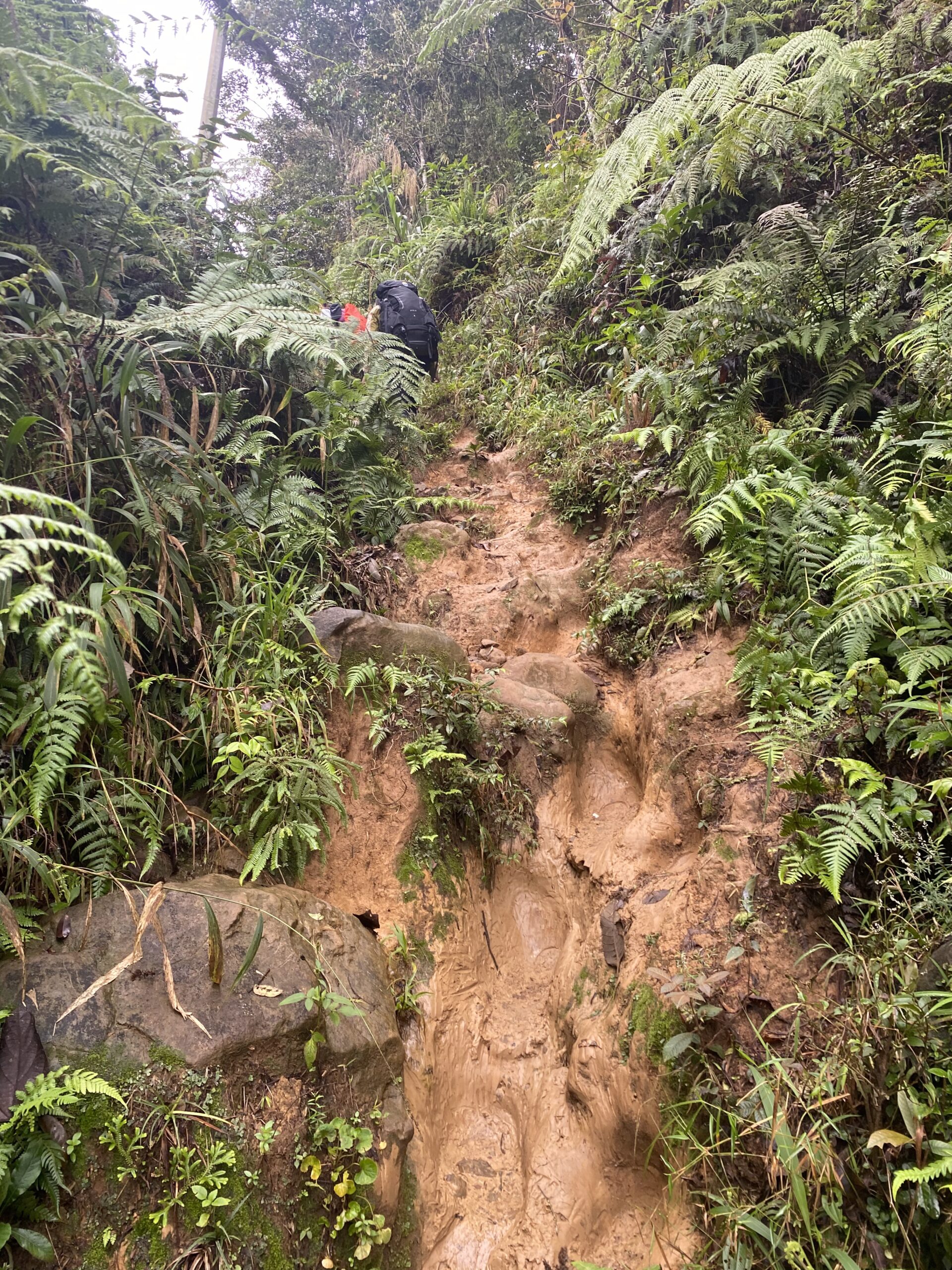 キタングラッド山　登山