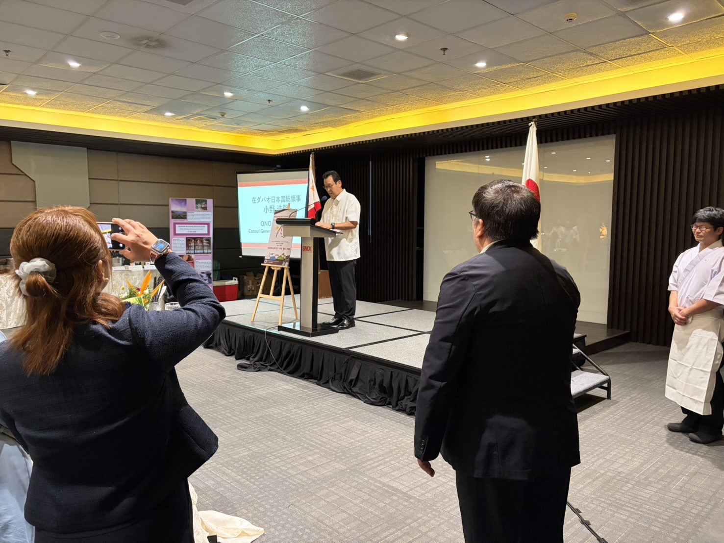 新年祝賀レセプション　邦人