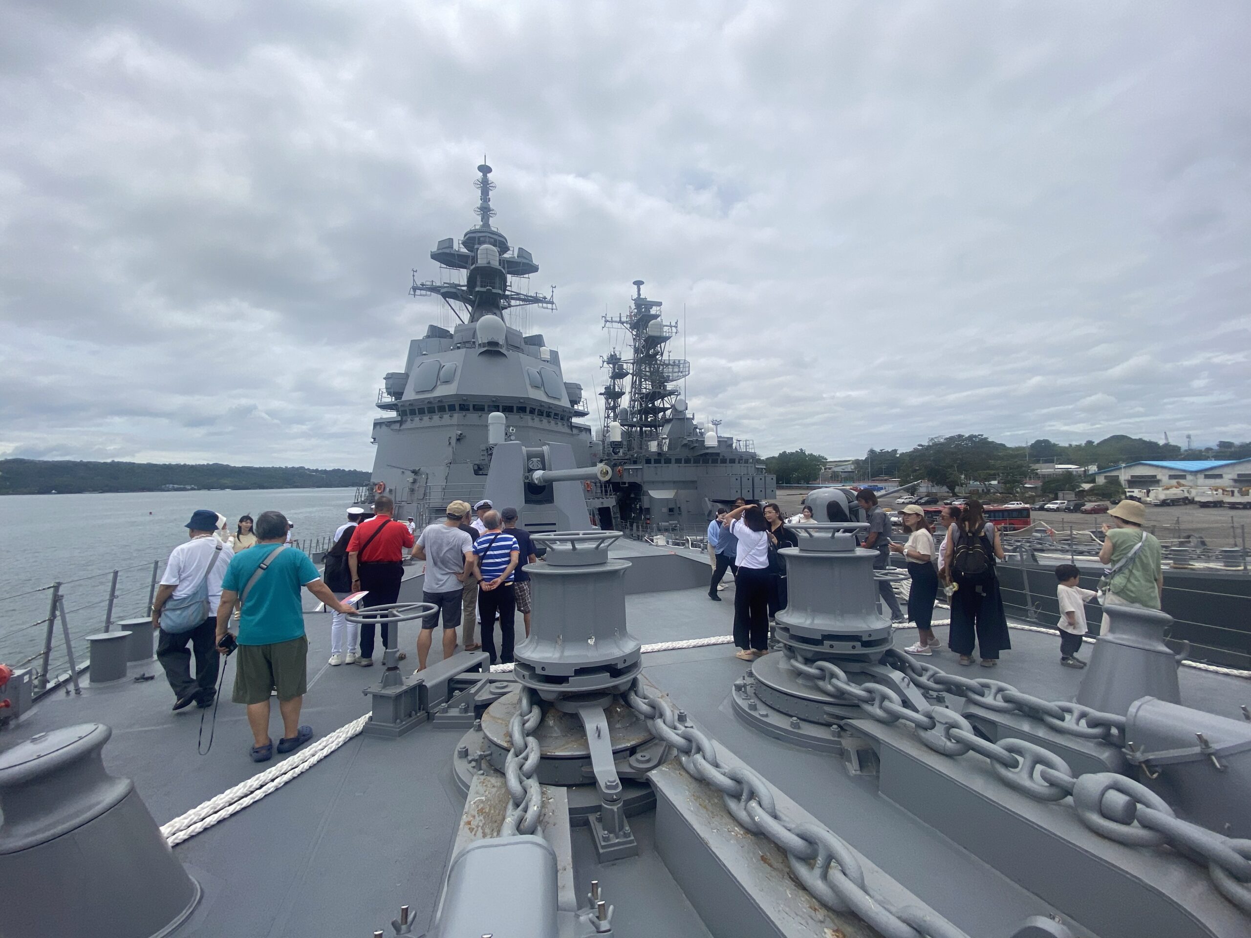 海上自衛隊　艦内の様子