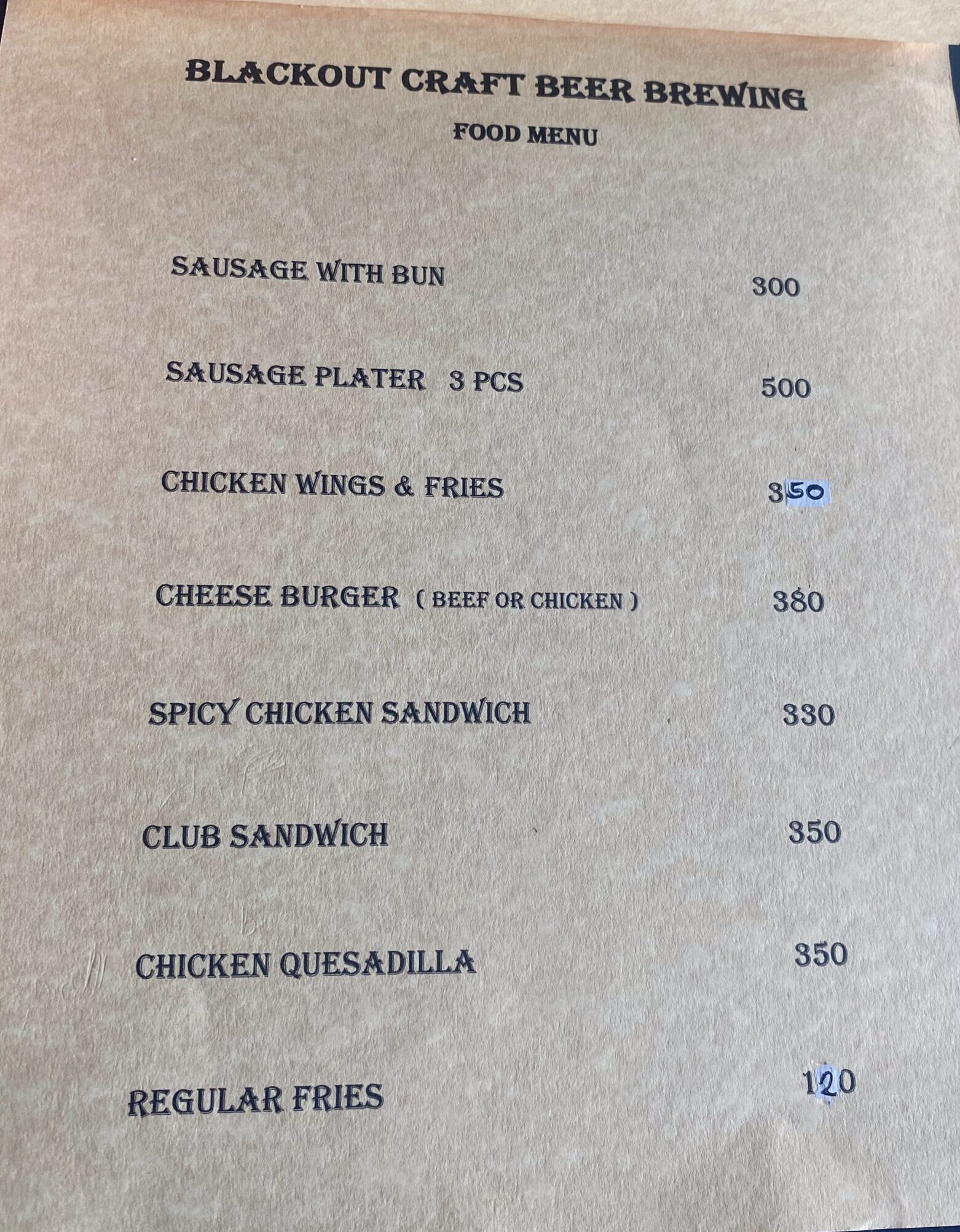 Blackout Craft Beer クラフトビール